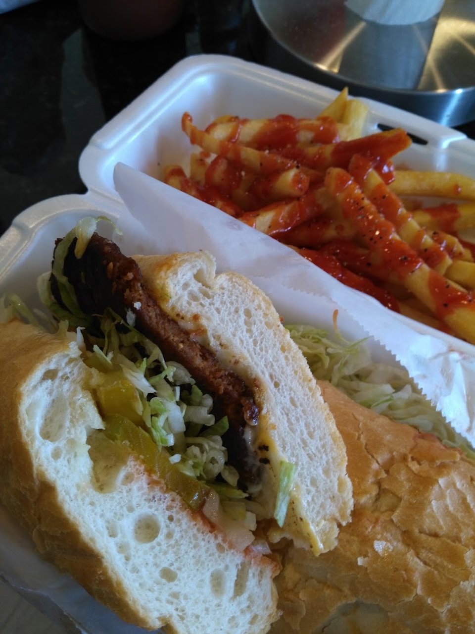 Hot Sausage Poboy